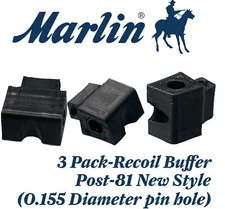 Marlin Recoil Buffer (0.155) - 60, 70, 70P, 795, 75, 99 .22 New Soft TPU 3-Pack