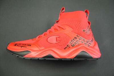 CP102416M] NEW MEN'S CHAMPION FUSED HI SCARLET BLACK CM23 | eBay