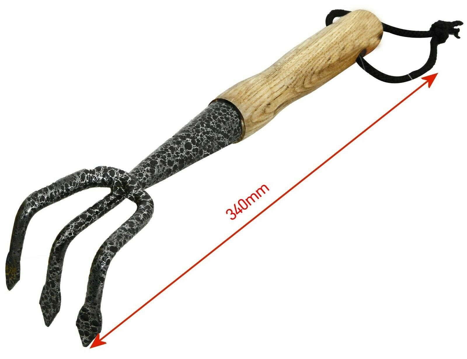 Rolson Heavy Duty Garden Tools Set 3pc Hand Trowel &Transplanting Fork