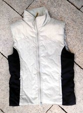 Loesdau Weste Gr. M, Reitweste, sandfarben/schwarz.  Erlös wird gespendet!