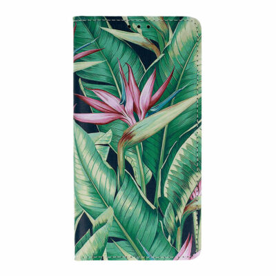FÜR APPLE IPHONE 13 MINI - BOOK FLOWER Handy Etui Tasche Hülle Case MUSTER 4