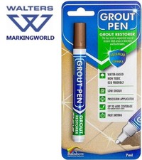 Rainbow Grout Pen | Revive & Restore Tile Grout | Available 11 Colours