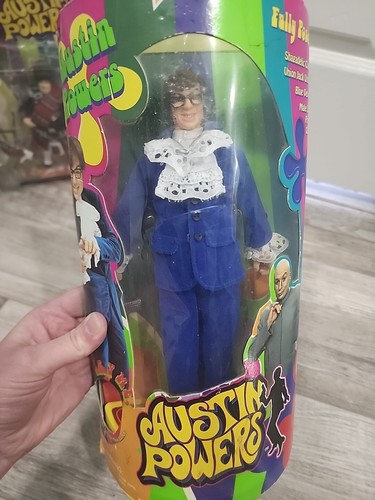 Set Of 6 NIB Austin Powers Action Figures Vintage 90s Mini Me Fat Bastard 98/99 - Picture 10 of 16