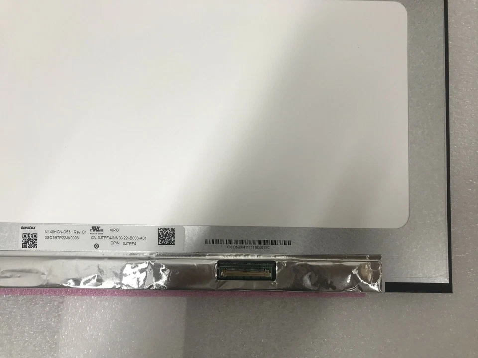  14.0"LED LCD Touch Screen N140HCN-G53 REV.C1  EDP40PIN FOR DELL DP/N:0JTPF4 FHD - Image 4 of 4