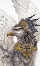 Charivna Mit Counted cross stitch kit M-521C Griffin