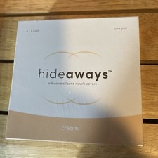 Hideaways Nipple Covers w/Travel Box   Premium, Comfortable NEW Sealed A-C Cup