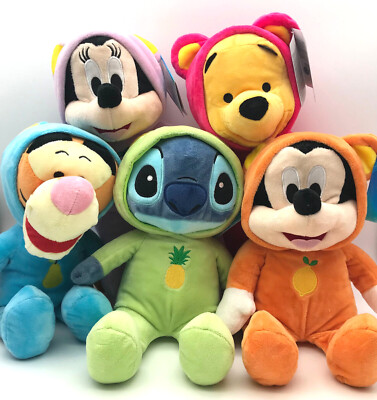Disney Plüsch Micky Minnie Maus Tigger Winnie Puuh Lilo Stitch Kuscheltier 30 cm