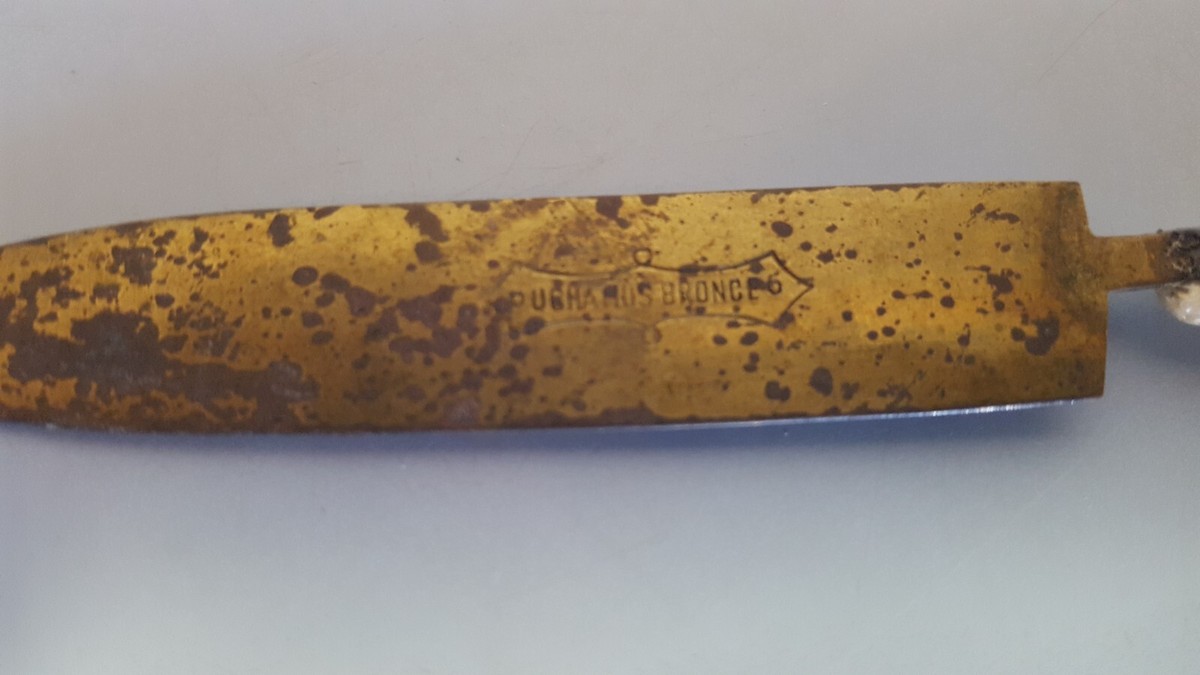 ドイツ製　アンティーク　カトラリー　uchatius bronce Antique Uchatius Bronze Fruit Knives: Vintage German