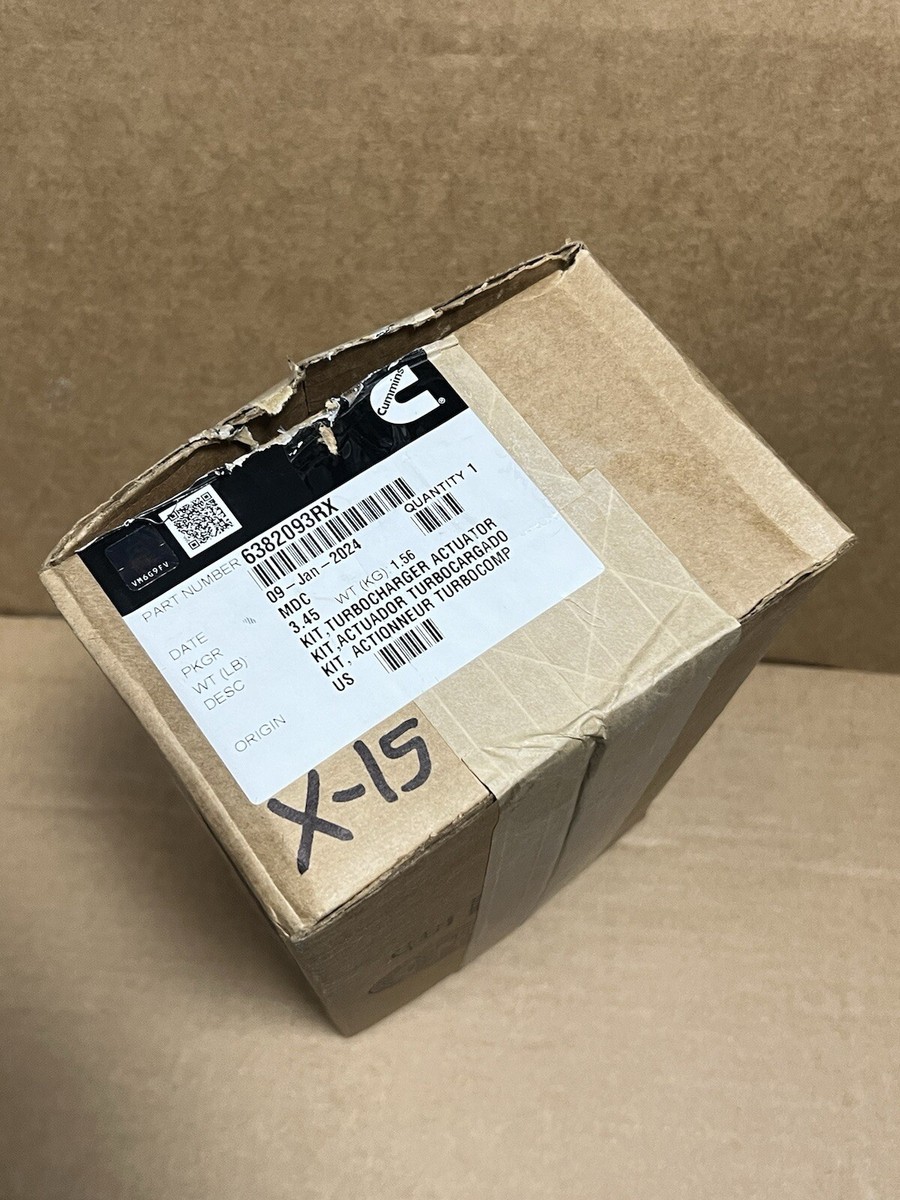 NEW Genuine OEM Cummins X15 Electronic Actuator 6382093RX