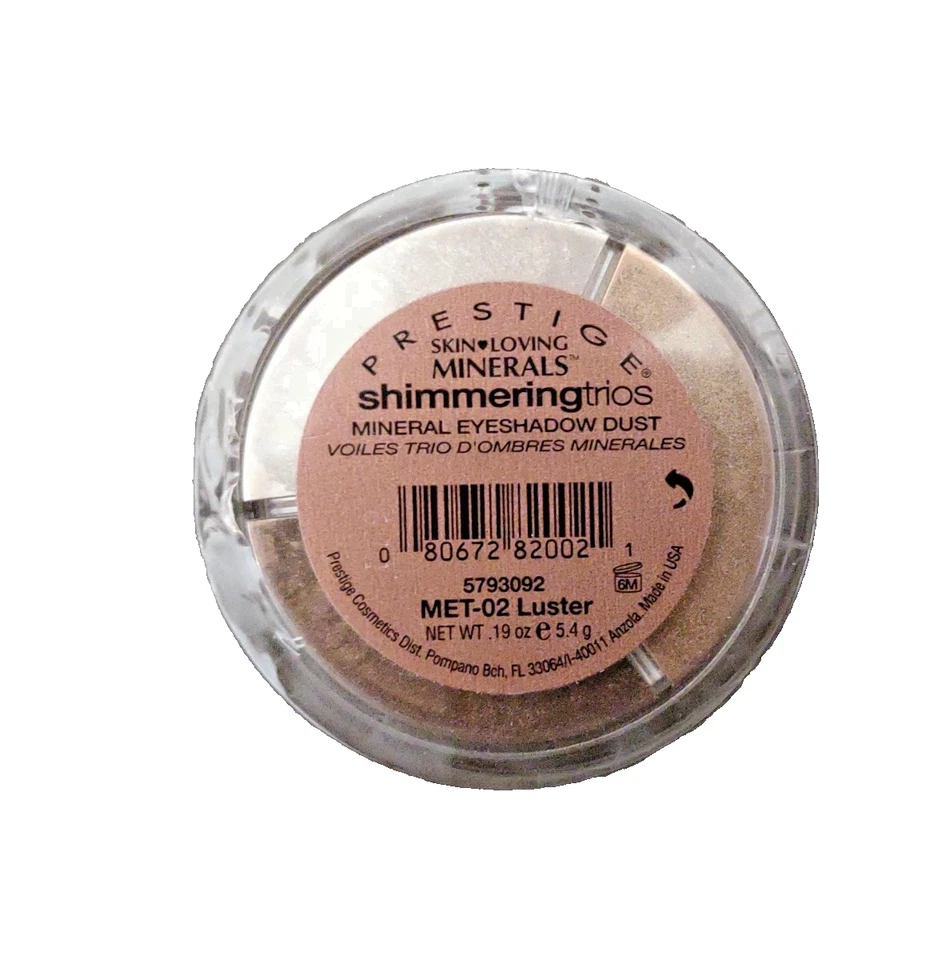 Prestige Skin Loving Minerals Shimmering Trios ~MET-02Luster~ New and Sealed - Image 3 of 4