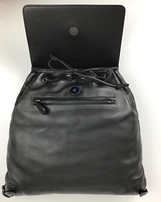 Bottega Beneta Clamshell Classic Woven Black  ackpack (Used) s-l1200.png main image 3