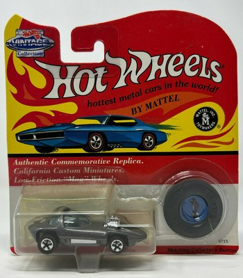 Hot Wheels Redlines Silhouette Gray Vintage Collection Series 1993 #5715 New VTG