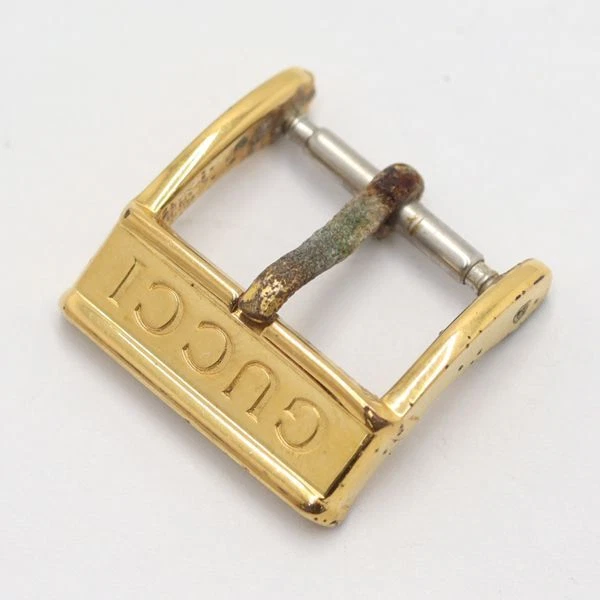 Bracelet montre bracelet homme/femme GUCCI véritable boucle pièces couleur or 13 mm