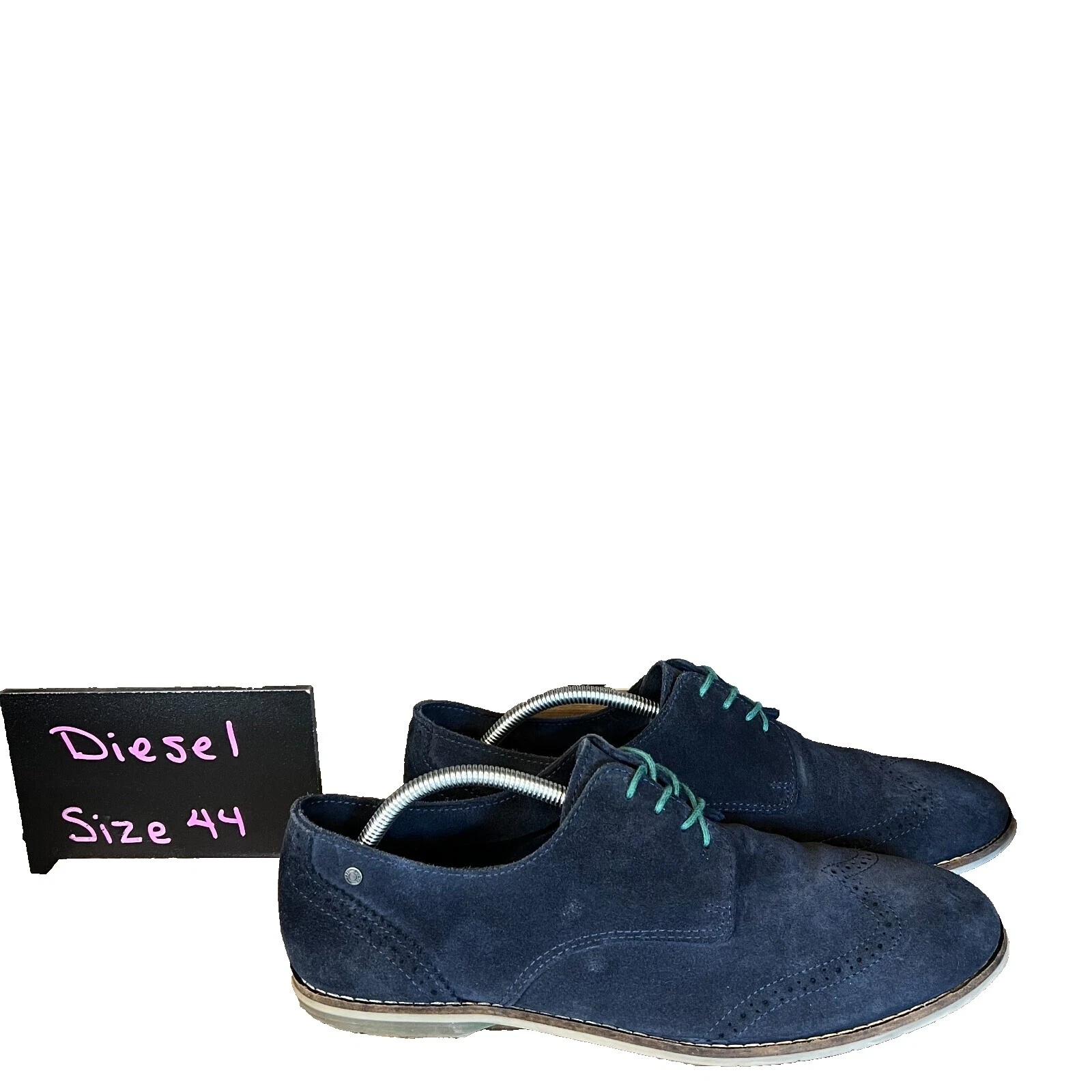 Zapatos de vestir de gamuza diésel para hombre