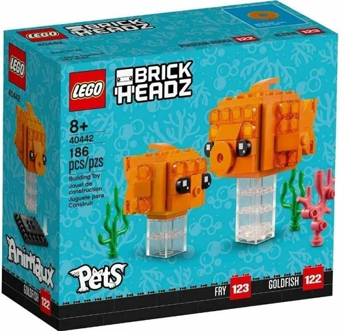 LEGO 40442 BrickHeadz Goldfish - Brand New In Box - Retired Set