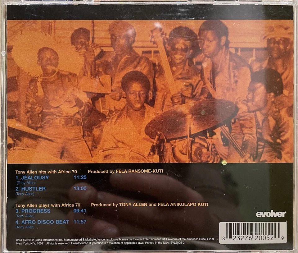 Jealousy/Progress - Tony Allen With Afrika 70 CD - Image 2 of 3