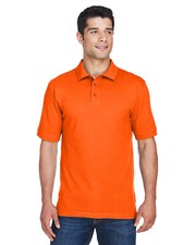 Harriton Men's 6 oz. 100 Ringspun Cotton Pique Short Sleeves Polo M200 XS-6XL