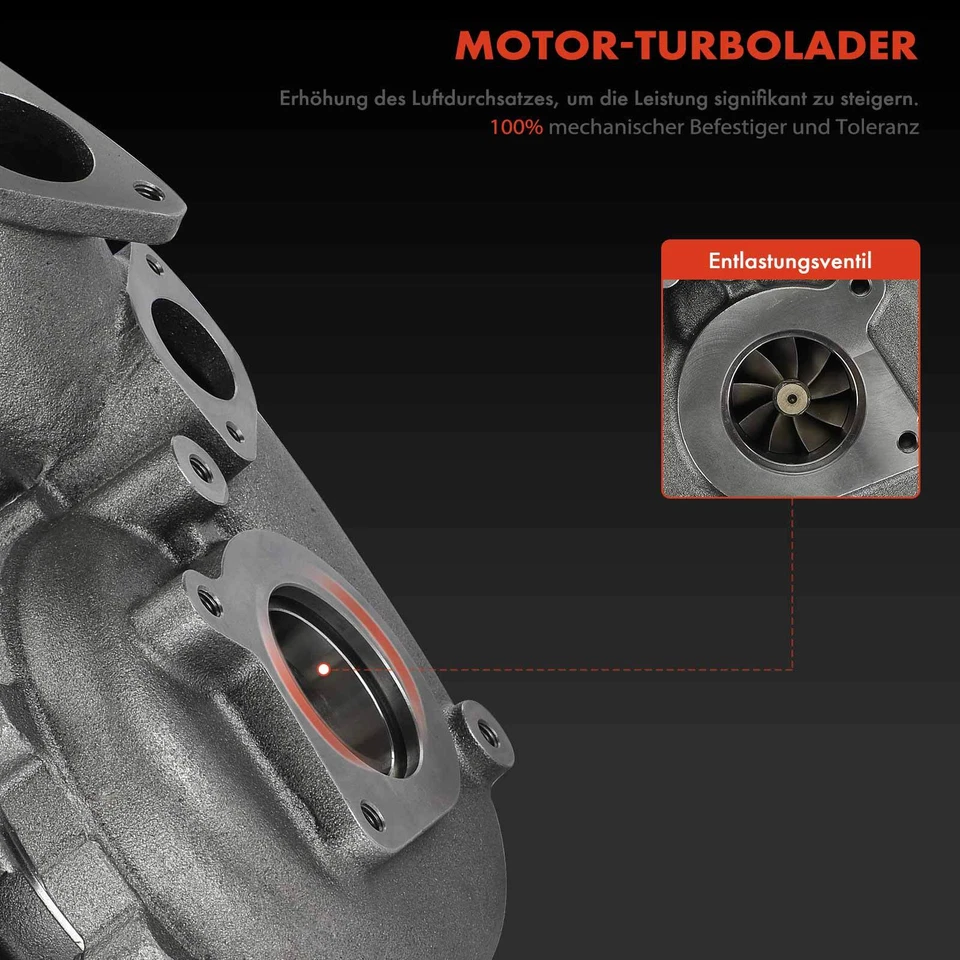 Turbolader für Audi A4 A6 A7 Q7 Porsche VW Touareg 7P5 Panamera 970 3,0 TDi - Bild 4 von 4