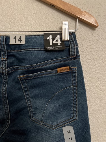 New Joe's Jeans Straight & Narrow The Brixton Medium Wash Stretch Sz 14 27 X 29 - Picture 4 of 4