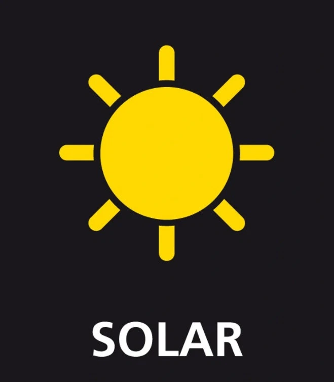 Solar-Gartenstecker Thermometer LED Solarleuchte Gartendeko Solar-Leuchte Lampe - Bild 3 von 4