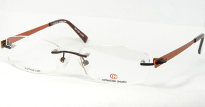 Collection Creativ 1456 640 MATT BROWN UNIQUE EYEGLASSES GLASSES 51-16-135mm