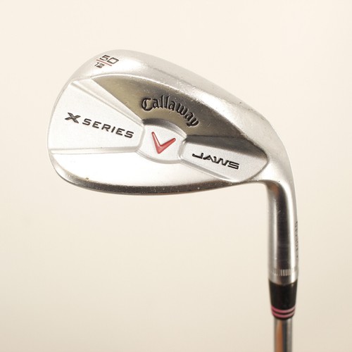 Callaway X Series Jaws Chrome G GW Gap Wedge 50 Degrees 50.12 Steel RH C-148162