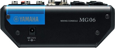 Yamaha MG06X Mixing Console 6-Channel Audio Mixer Built-In Effects