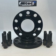 BMW G10 G30 Bimecc Black Hubcentric 20mm wheel spacer kit & Bolts 5x112 66.6 C/B