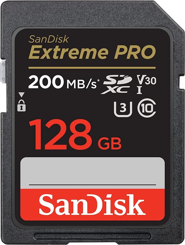 Sandisk Extreme Pro SD Card 64GB 128GB 256GB 512GB 1TB Memory Card Canon Nikon - Image 4 of 4