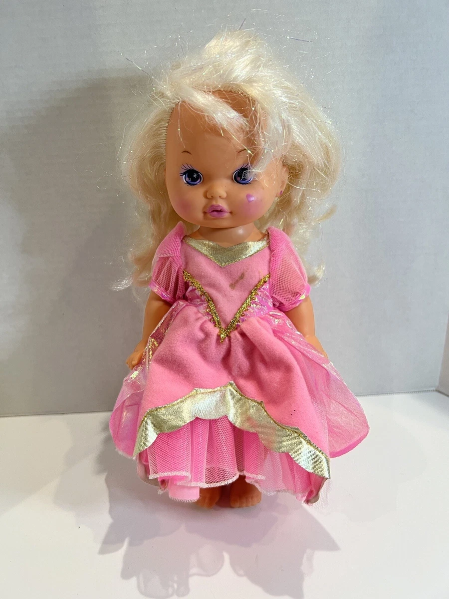 Original Vintage Mattel INC 1988-1977 Lil Miss Makeup Doll Italy 