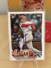 2023 Topps #552 Wilmer Flores - San Francisco Giants SIGNED IP 🔥