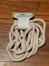 Floral Garden Nautical Rope Cotton 11.1 Ft. Decor or Crafts