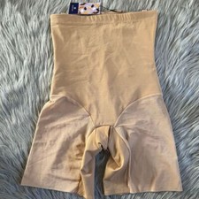 HoneyLove SuperPower Short All Over Sculpt Women's Size Large Sand Shapewear NEW