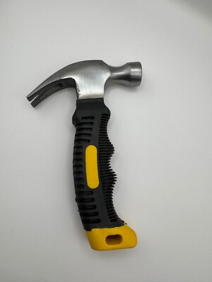 Mini Klauenhammer Gelb 330g | Handliches Werkzeug für Heimwerker & Haushalt