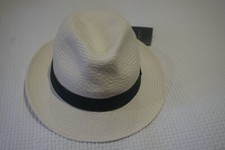 Christys for John Lewis Panama Hat - WHITE GREEN BAND - RRP £79
