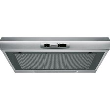 Hotpoint PSLMO65FLSX Built In 60cm 3 Speeds D Visor Cooker Hood Stainless Steel