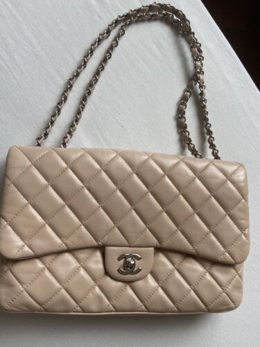 Chanel 3 Flap Bag NM Quilted Lambskin Jumbo