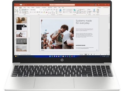 HP Notebook 255 G10, Silber, 15,6 Zoll, Full HD, IPS, AMD Ryzen 3 7320U