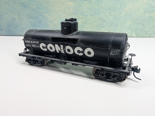 Coche tanque de cúpula única HO realista Conoco CONX #3114 Proto 2000, ruedas de metal | Zustand: Used