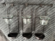 Partylite  Hängender Wandhalter Living Wall für Tellichter + Votivkerzen NEU