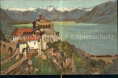 Locarno TI Chocolats Lindt and Spruengli Artist Card