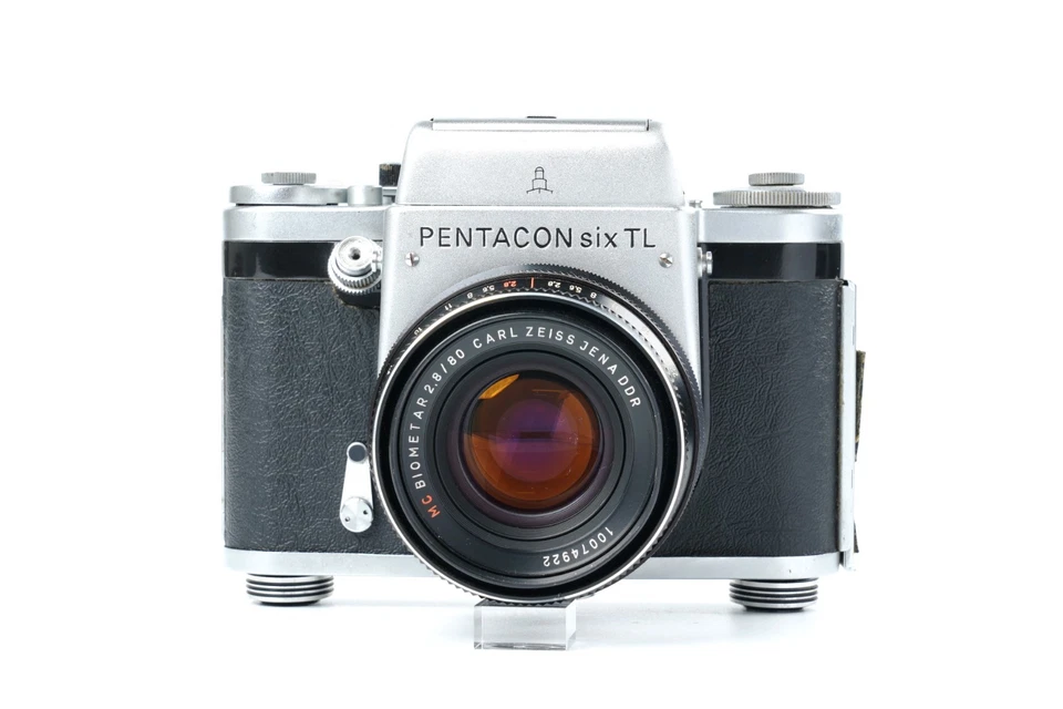 [Very good] Pentacon Six TL 6x6 Medium Format Camera 80mm f/2.8 From JAPAN #2969 - Image 3 of 4
