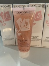 Lancome Rose Sugar Scrub Gentle Exfoliating Face Scrub 3.34oz / 100ml