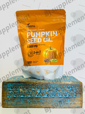 Pumpkin Seed Oil 1000mg with Saw Palmetto 300-Softgel