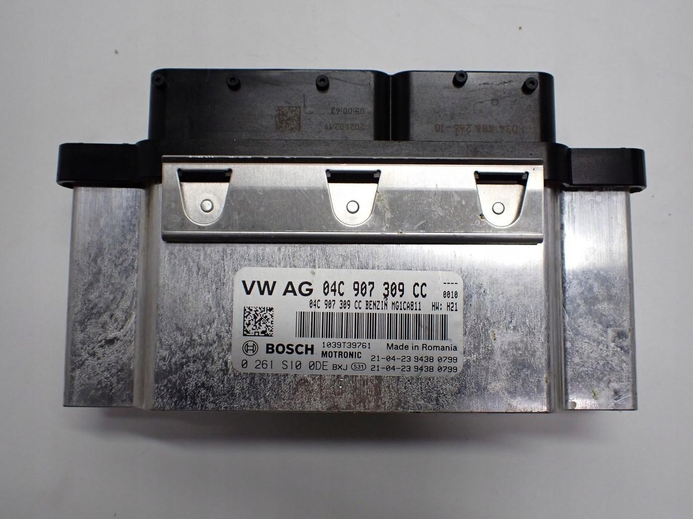 ENGINE SWITCH COMPUTER 04C907309CC SKODA FABIA III 6V 21R
