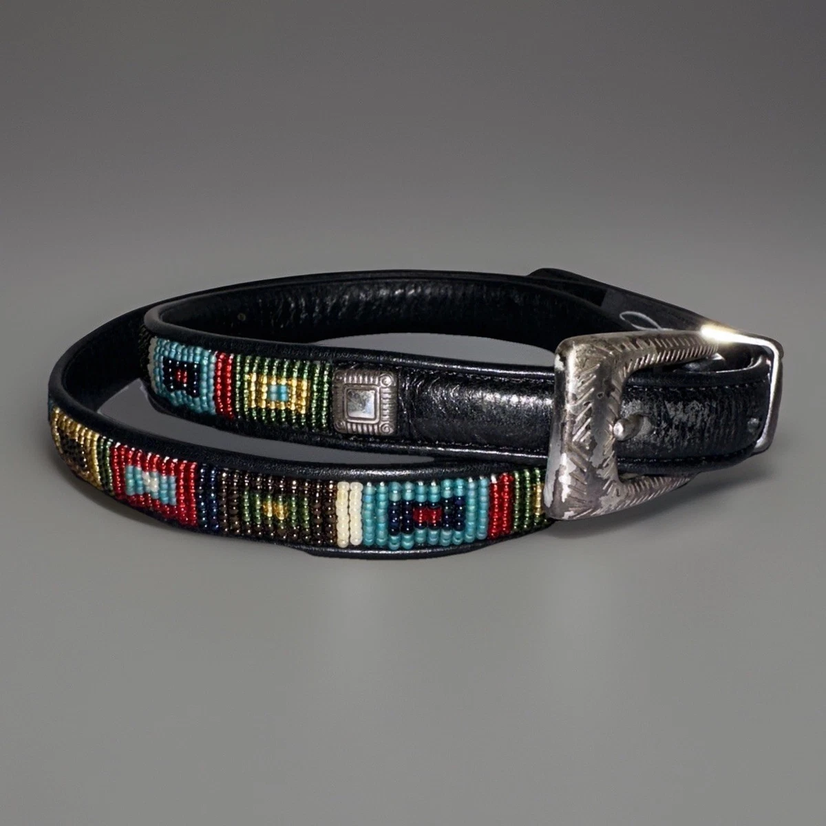 Brighton Beaded Black Belts for Women for sale | eBay display picture 3