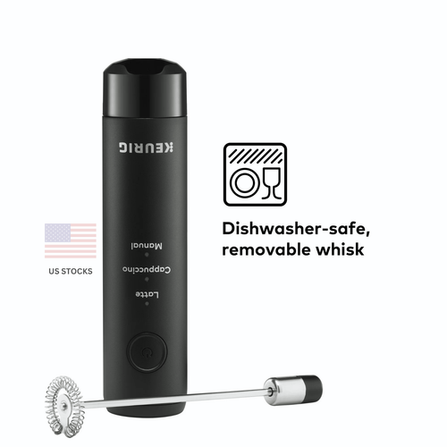 SimpleCafé Essentials Frother – Handheld Milk Frother for Coffee and Lattes - Afbeelding 3 van 7