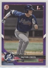 2018 Bowman Draft Purple 210/250 Greyson Jenista #BD-31 0q5