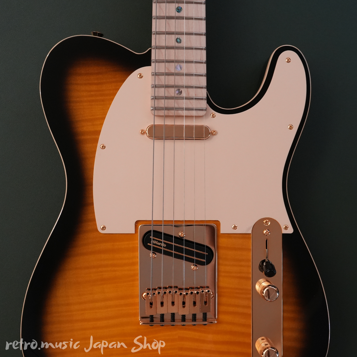 Fender Japan Exclusive Richie Kotzen Tele Brown Sunburst with gig