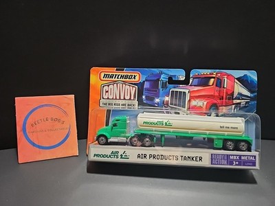 Vntg 2006 Matchbox Convoy Air Products Tanker 1:64 Diecast Truck And Trailer NIP